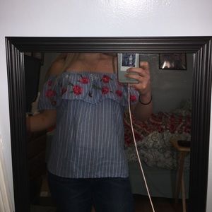 Off the shoulder top